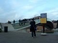 videos de ponte di calatrava in un giorno di alta marea