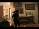 Rachel, Jenna, and Stacey engage in a dance off at the Fromer house.