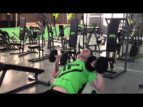 Incline Dumbbell Bench Press - 28 METHOD