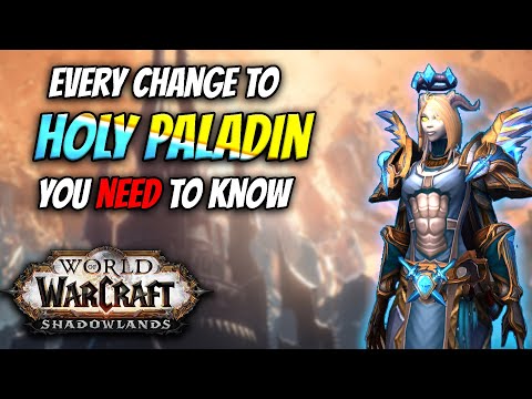All HOLY PALADIN Changes In Shadowlands in 5 Minutes