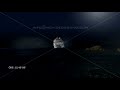 Ricostruzione 3D del tragitto della Concordia , verso metà filmato le riprese dell' impatto come l'avrebbe vista la telecamera subacquea, informazioni testuali solo a scopo dimostrativo.