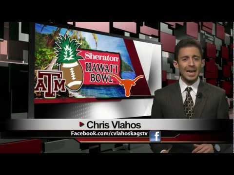 kags - KAGS HD Sports Anchor Chris Vlahos... Where in the World is Johnny Football? An Aggie and Longhorn in the Hawaii Bowl...full slate of NBA games coming up.
