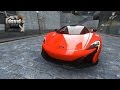 McLaren 650S Spider V2.0 2014 for GTA 4 video 2
