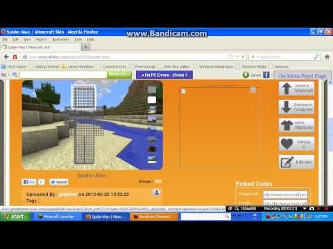 how to change how u look in minecraft