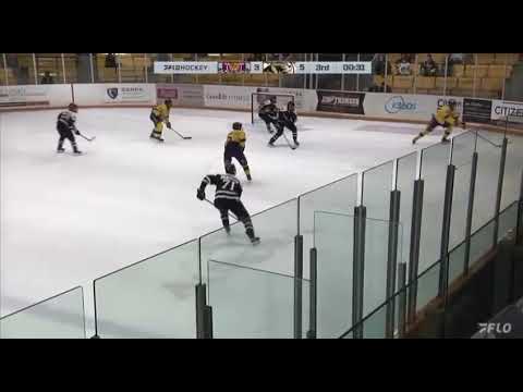 Daud Musaev, number 14, makes three incredible saves in a row in front of the goal!!!