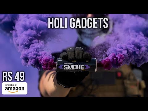 7 Holi Gadgets For This Holi On Amazon INDIA | BALLOON FILLING & FIGHT MACHINE | Holi Products 2020 - YouTube