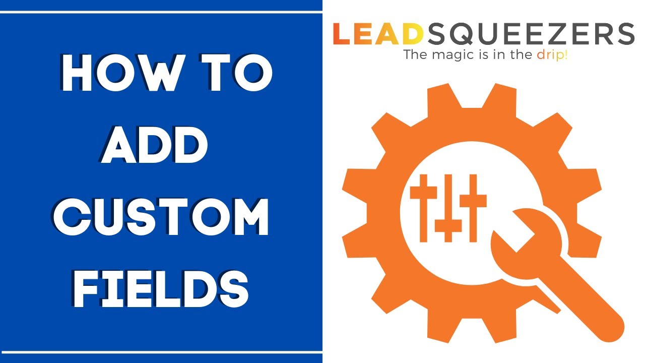 How to Add Custom Fields