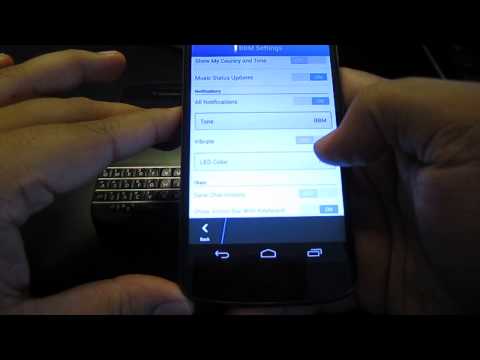 bbm - In this video i give a tour of BBM on my android device. Blackberry messenger on android is now officially available. BBM on android get it from the google p...