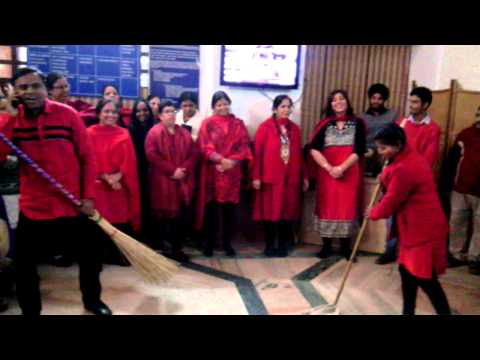 Nukad Show on Swachh Bharat in Krishi Bhawan, New Delhi