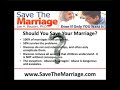 Saving A Marriage