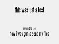 \"This was just a test.\"