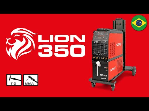 Lion 350 - Máquina de Solda TIG e MMA - AC/DC