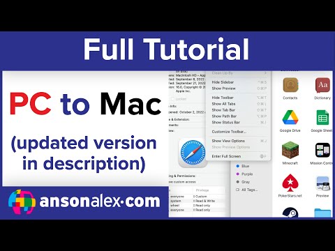 Mac Tutorial for PC Users / Beginners