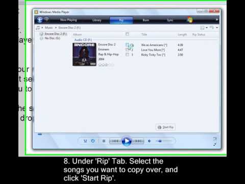 how to copy cd to laptop