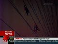 Raw Video: 173 Stranded on Singapore Wheel