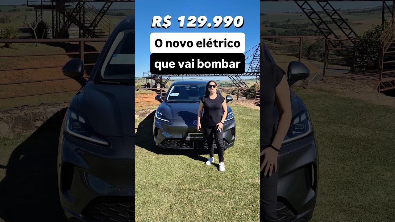 R$ 129.990: O novo elétrico que vai bombar