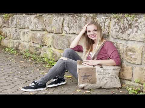 Sunsa Vintage Tasche Damen Handtasche- YOU ARE SPECIAL- Schultertasche Shopper