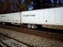 Norfolk Southern SB/EB Roadrailer Meets WB Mixed 11-22-08©