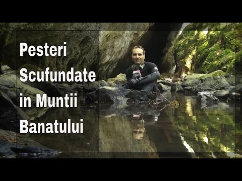 Scufundări speologice cu Adrian Moldovan