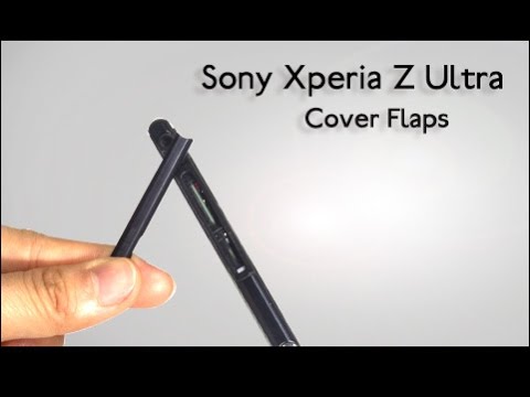 how to replace xperia z usb cover