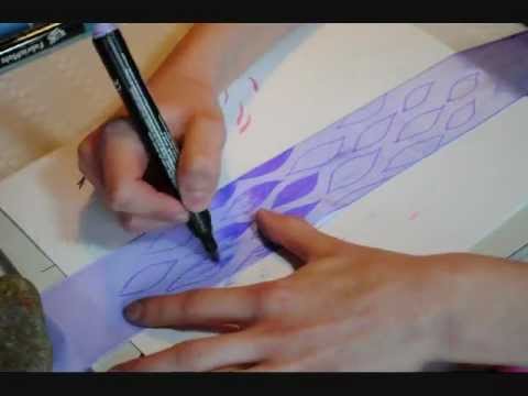 how to dye a rhythmic gymnastics ribbon