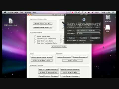 how to install os x leopard with usb