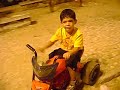 Meu Lindo BB de 3 anos Andando de Motocicleta