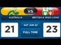 Australia vs Lions - First Test - Match Highlights ...