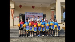 Hội Người cao tuổi phường Vàng Danh khai mạc Giải bóng chuyền hơi Người cao tuổi lần thứ 2, năm 2024