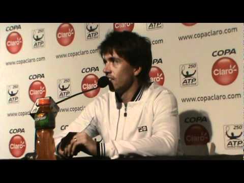 Carlos Berlocq: Conferencia de prensa - ATP BUENOS AIRES 2012