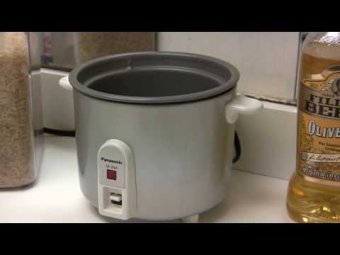 Cooking sushi rice with rice cooker