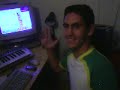zanxe pinshando junto al equipo (jr, lupo y reklu) en el 1er programa de la 2� temporada, de 