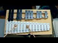 Playing GOLDON METALLOPHON - 02