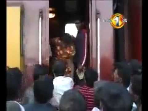 live train accident