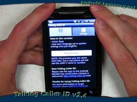 how to test caller id name