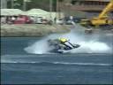 F1 Powerboat - Abu Dhabi, Martignoni flying...