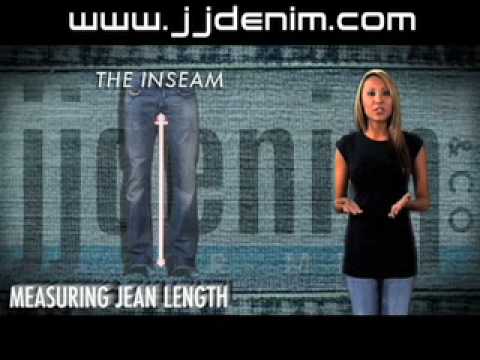 how to measure length of jeans