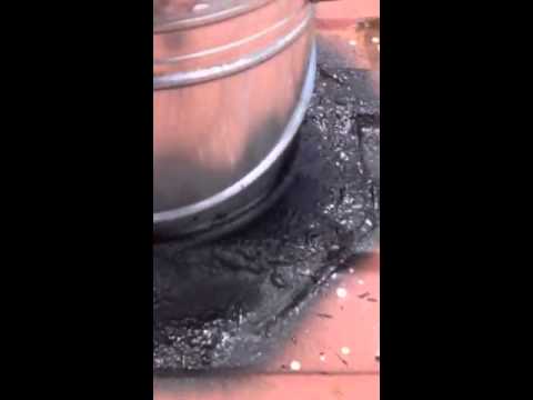 how to apply rustoleum leak seal