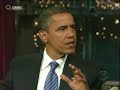 obama on letterman part 2 of 4 obama on letterman part 2 of 4