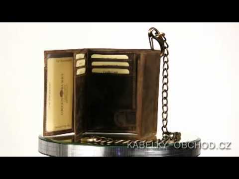 Pánská peněženka Green Burry - biokůže