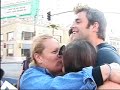 free hugs in hollywood! www lisamurray com