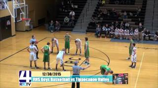 RHS Boys Basketball Holiday Tournament G2 vs TVHS