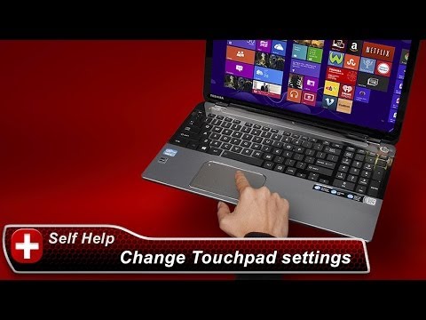 how to adjust touchpad sensitivity windows 8