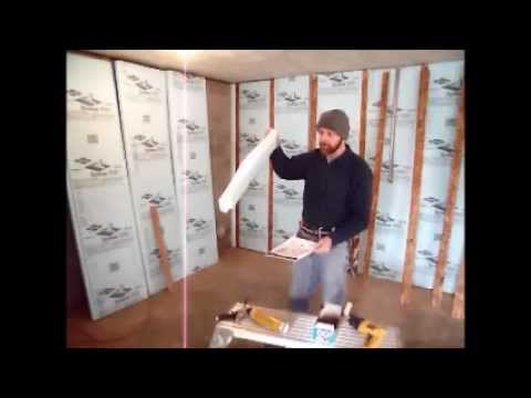 how to insulate garage walls
