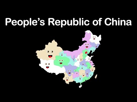 Canción de las provincias y capitales de provincia de China [ENG]