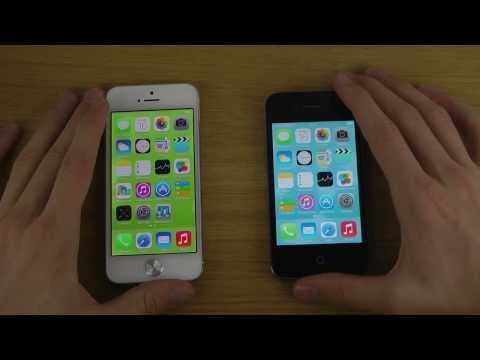 iPhone 5 iOS 7 GM vs. iPhone 4S iOS 7 GM - Opening Apps Speed Test