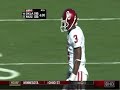 reggie laying wood on a missouri receiver.