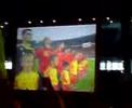 Himno de España en el Palacio de los Deportes