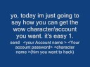 How To Hack WoW Account / 5min