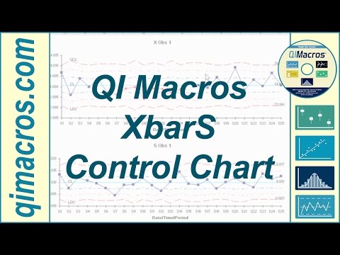 how to draw xbar s'chart